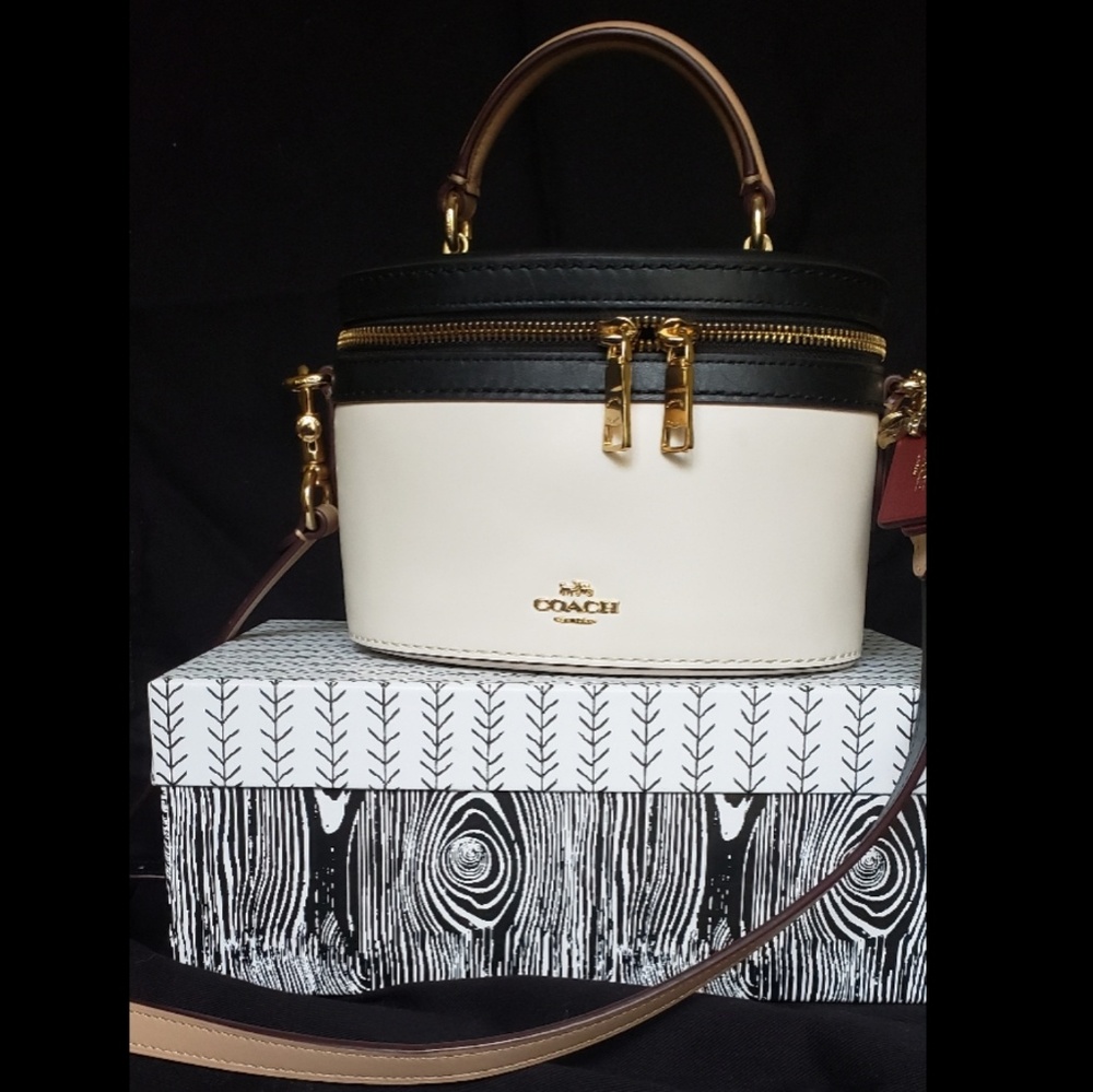 Coach Selena Gomez Color Block Trail Bag Rare Find